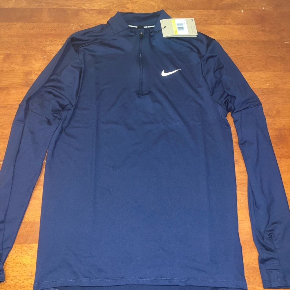 Nike Blue Long Sleeve Pullover